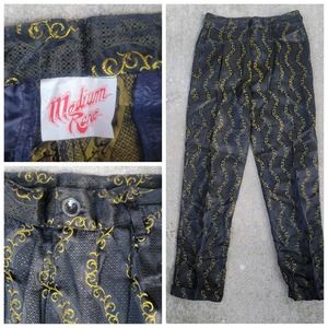 Vtg Medium Rare Decorative Pants Slacks